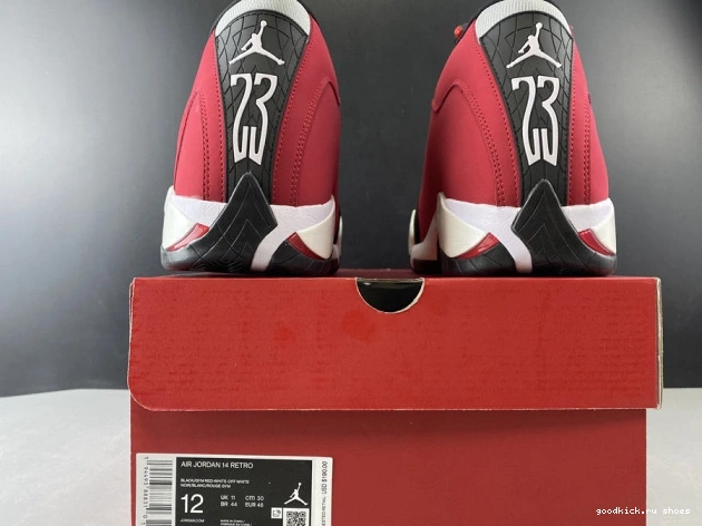 JORDAN RETRO 487471-006 14 AIR RED GYM TORO 0809